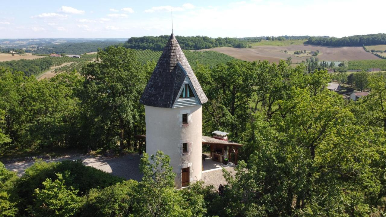 Вилла Moulin De Rouze Castelnaud-de-Gratecambe Экстерьер фото
